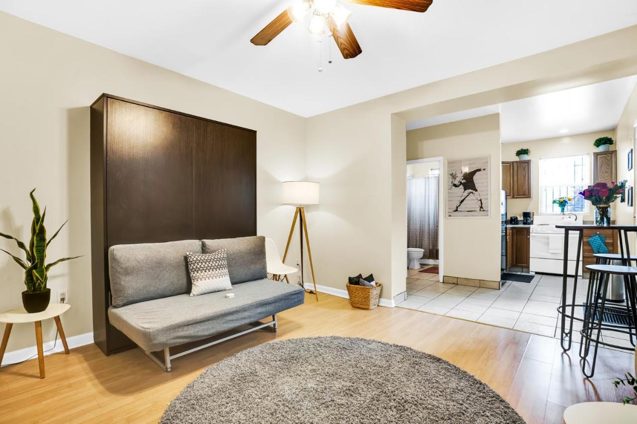 Rittenhouse Studio Apartment With Patio By Act Filadelfie Exteriér fotografie